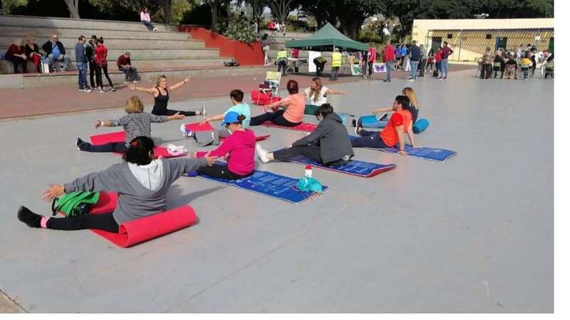 Las actividades se desarrollaron en el Parque Urbano de San Juan (Foto TA)